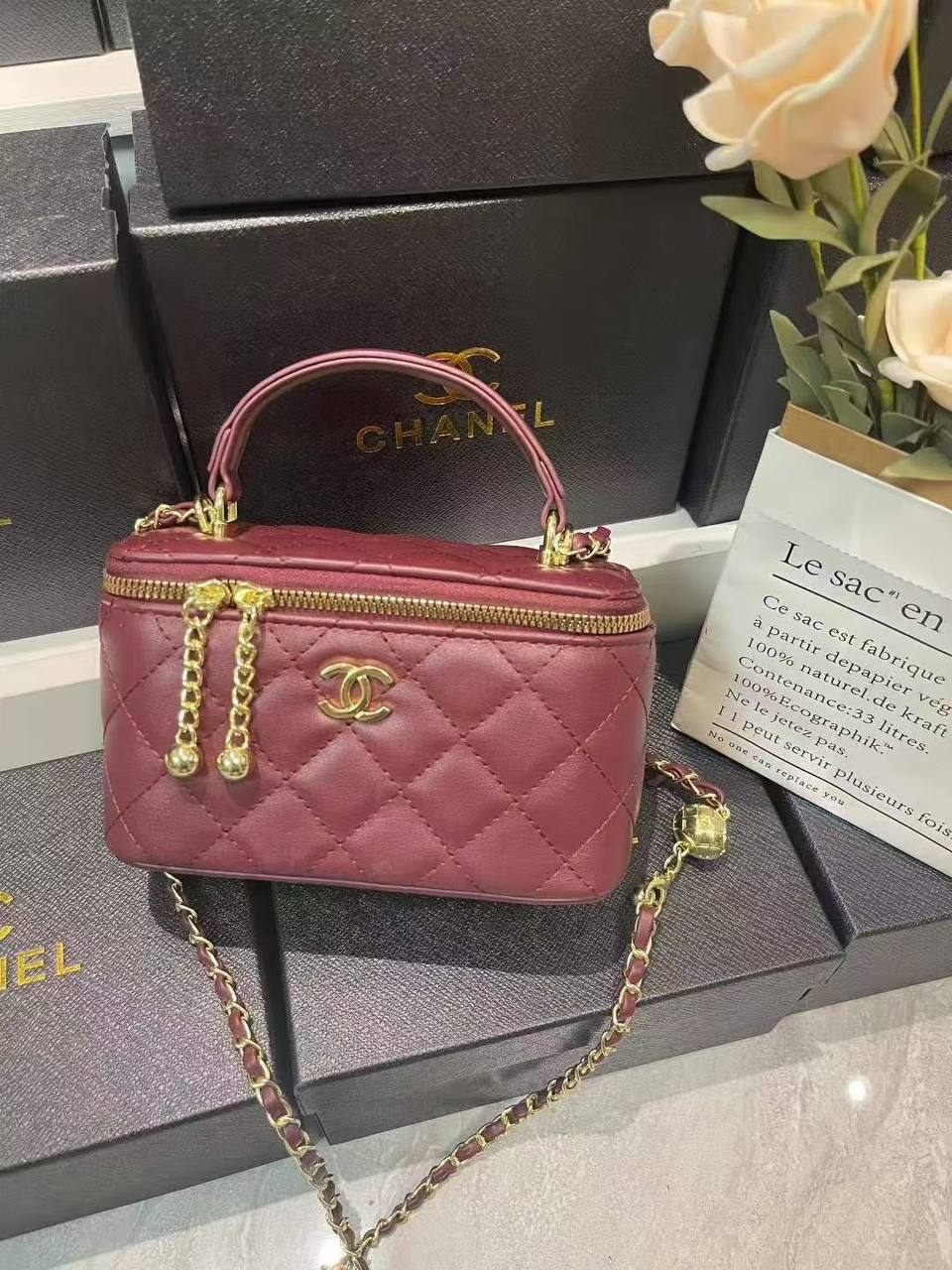 Chanel
Good Quality
90 dhs💓

Zain136
♥️♥️♥️