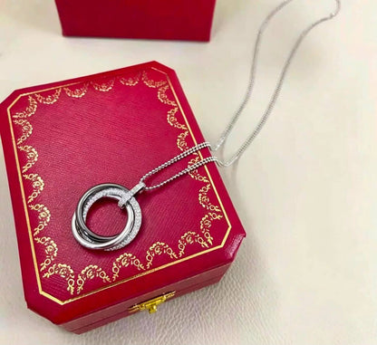 Cartier Necklace 🎊
Master quality 

*75* AED normal box 📦

Zain48
♥️♥️♥️