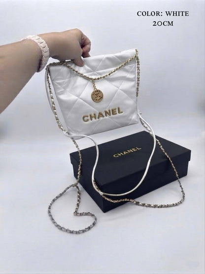 Chanel 22ʙᴀɢ sᴍᴀʟʟ
ʜᴀɴᴅʙᴀɢ/sʜᴏᴜʟᴅᴇʀ ᴄʜᴀɪɴ
ᴡɪᴛʜʙᴏx
ᴍᴇᴛᴀʟɪᴄ ᴄᴀʟғsᴋɪɴ 
sɪᴢᴇ:20ᴄᴍ
110 dhs🇦🇪🇦🇪

Zain56
♥️♥️♥️