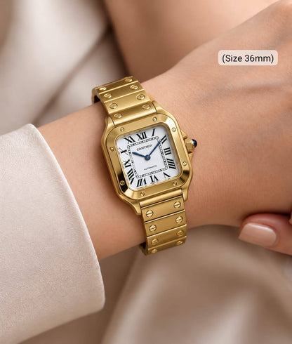 Cartier 

watch for unisex

 good quality 
automatic 

size 36mm
280 dhs🇦🇪🇦🇪

Zain59
♥️♥️♥️