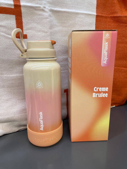 AQUA FLASK bottle 
STANLESS STEEL 
32 oz 945 ml 
65 dhs❣️

Zain88
♥️♥️♥️