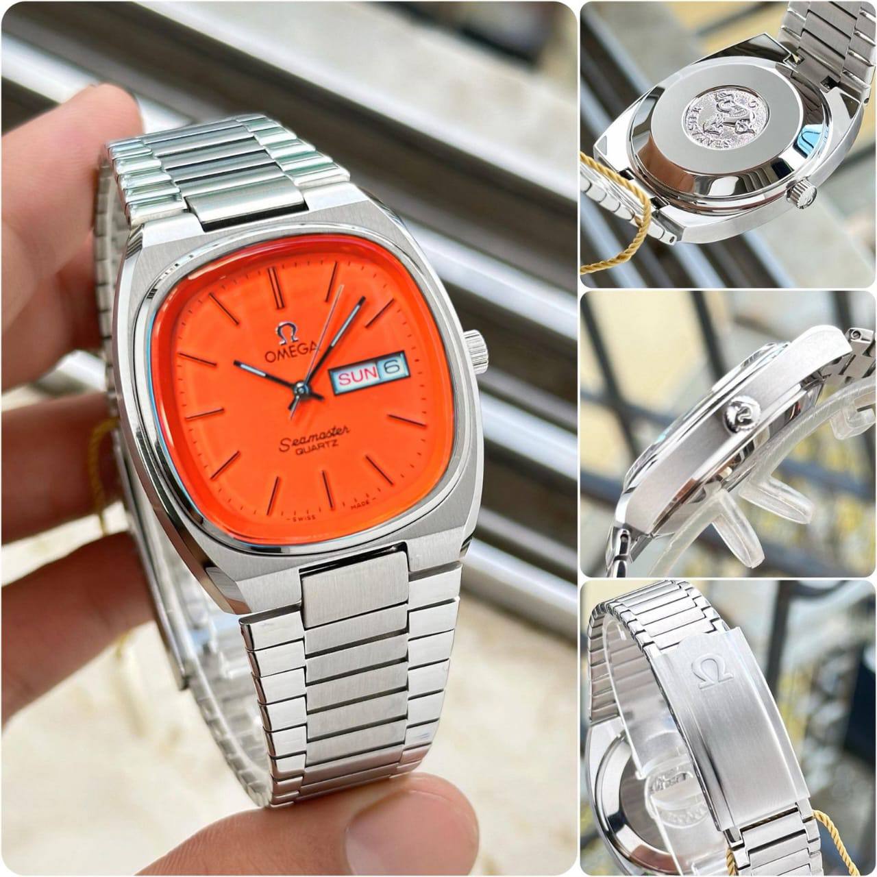 Omega 
watch for men good quality 
260 dhs❣️

Zain59
♥️♥️♥️