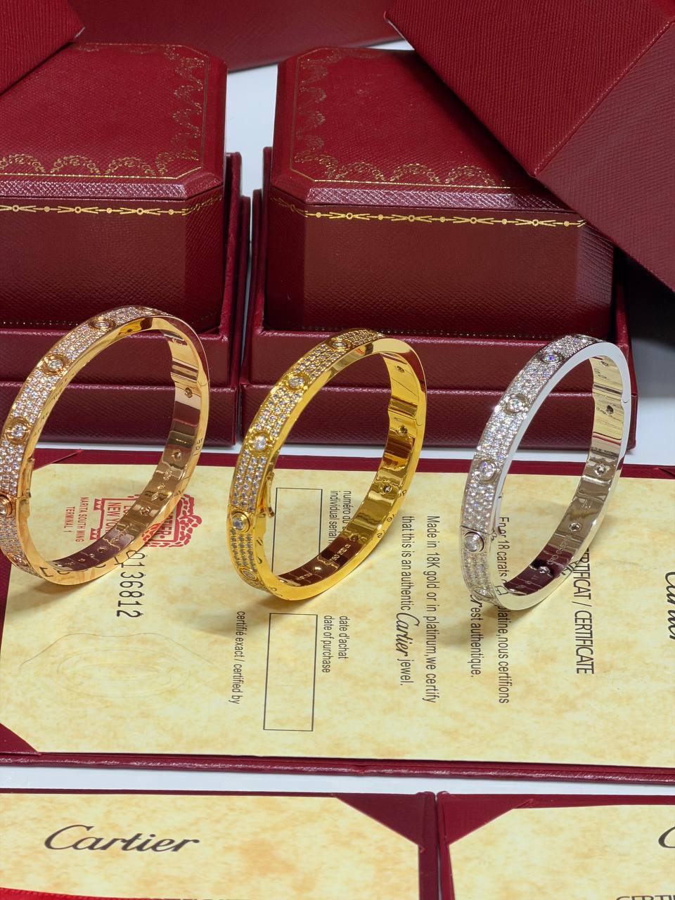 Cartier Bangles
All Size Have
Super Master Quality
For Price 👇 WTSP Text Zain 0568585901
0507557372
0544061607

Zain268
♥️♥️♥️