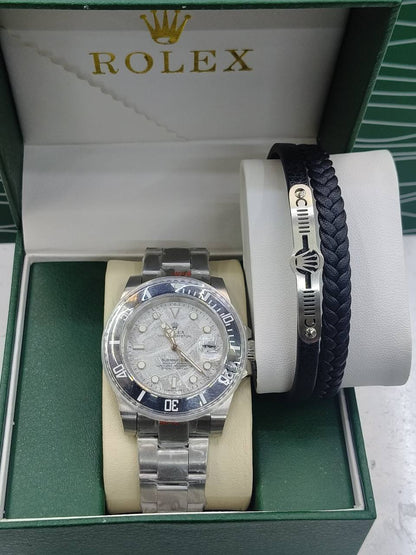 Rolex automatic 
for mens with bracelet
240 dhs✅

Zain25
♥️♥️♥️
