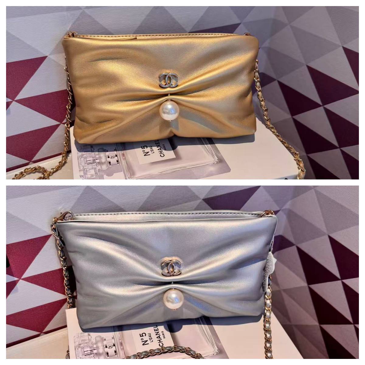 CHANEL

Best quality 
with box
115 dhs🇦🇪🇦🇪

size 24CM

Zain290
♥️♥️♥️
