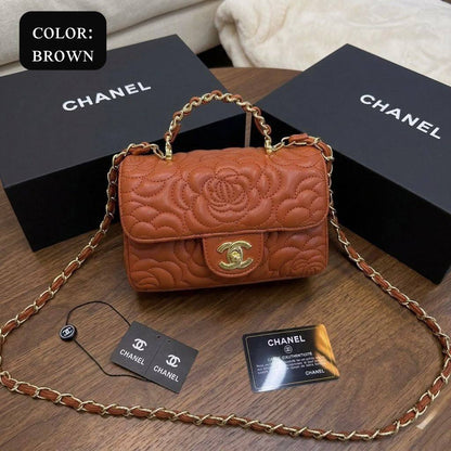 Chanel ᴛᴏᴘ ʜᴀɴᴅʟᴇ/ chain
ᴇᴍʙʀᴏɪᴅᴇᴅ ғᴏʟʟᴏᴡᴇʀ 
ɢᴏʟᴅ ʜᴀʀᴅᴡᴀʀᴇ 
ᴡɪᴛʜʙᴏx
ᴄᴀᴠɪᴀʀ 
sɪᴢᴇ:20ᴄᴍ
105 dhs🇦🇪🇦🇪

Zain56
♥️♥️♥️
