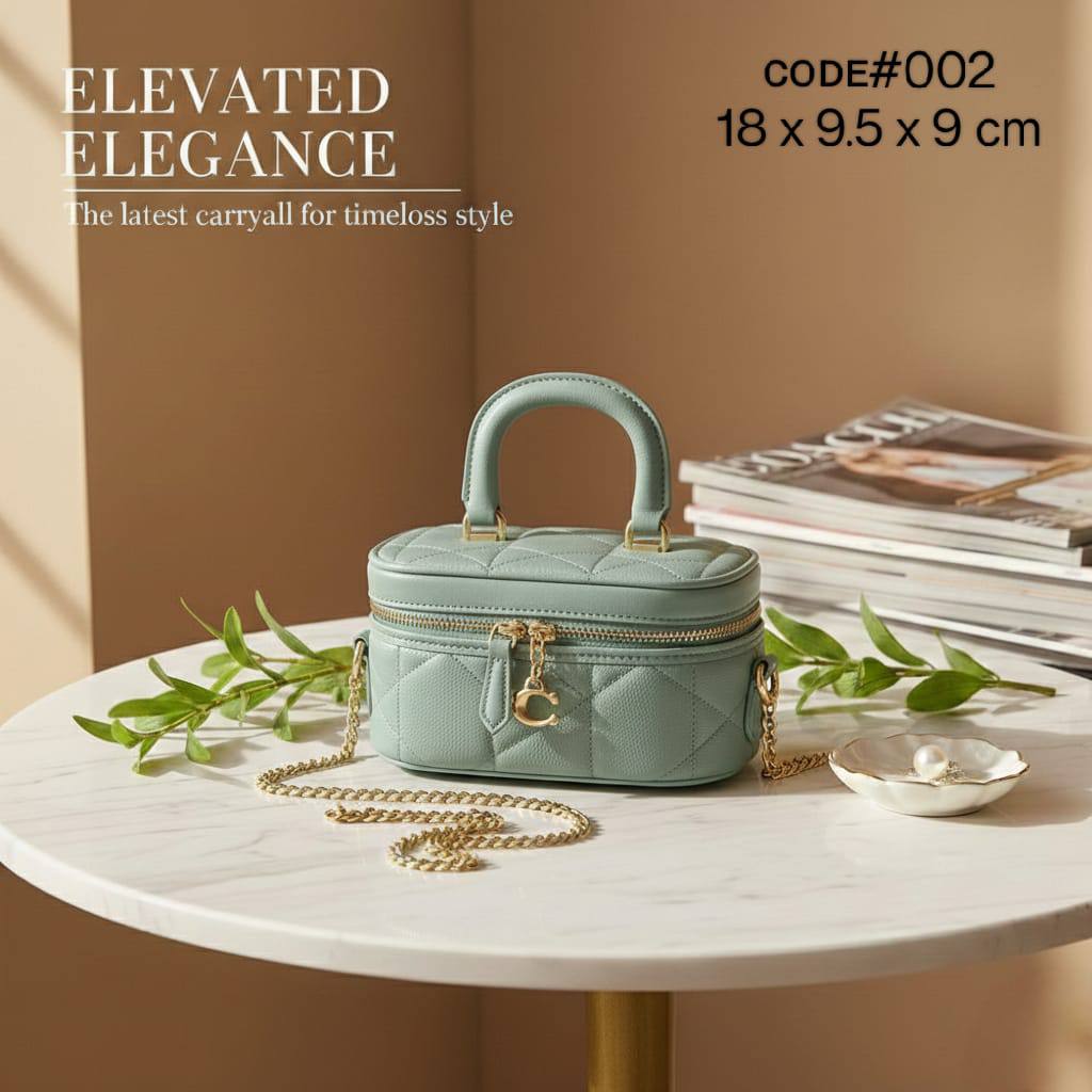 COACH ᴠᴀɴɪᴛʏ ʜᴀɴᴅʙᴀɢ
ɢᴏʟᴅ ᴄʜᴀɪɴ ʙᴇʟᴛ sᴛʀᴀᴘ
sɪᴢᴇ : 18 cm

ᴡɪᴛʜ BOX
🎁🎁🎁

75 dhs💓

Zain31
♥️♥️♥️