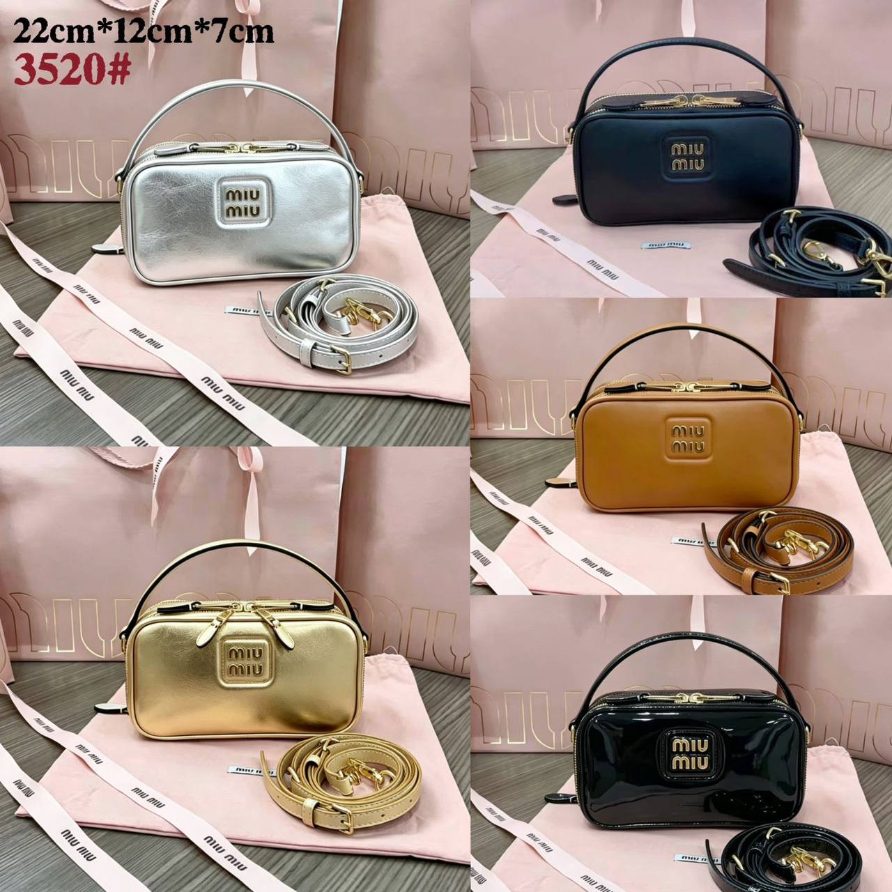 MIU MIU 

 GOOD QUALITY 

WITH BOX  🎁

90 dhs✅

Zain295
♥️♥️♥️