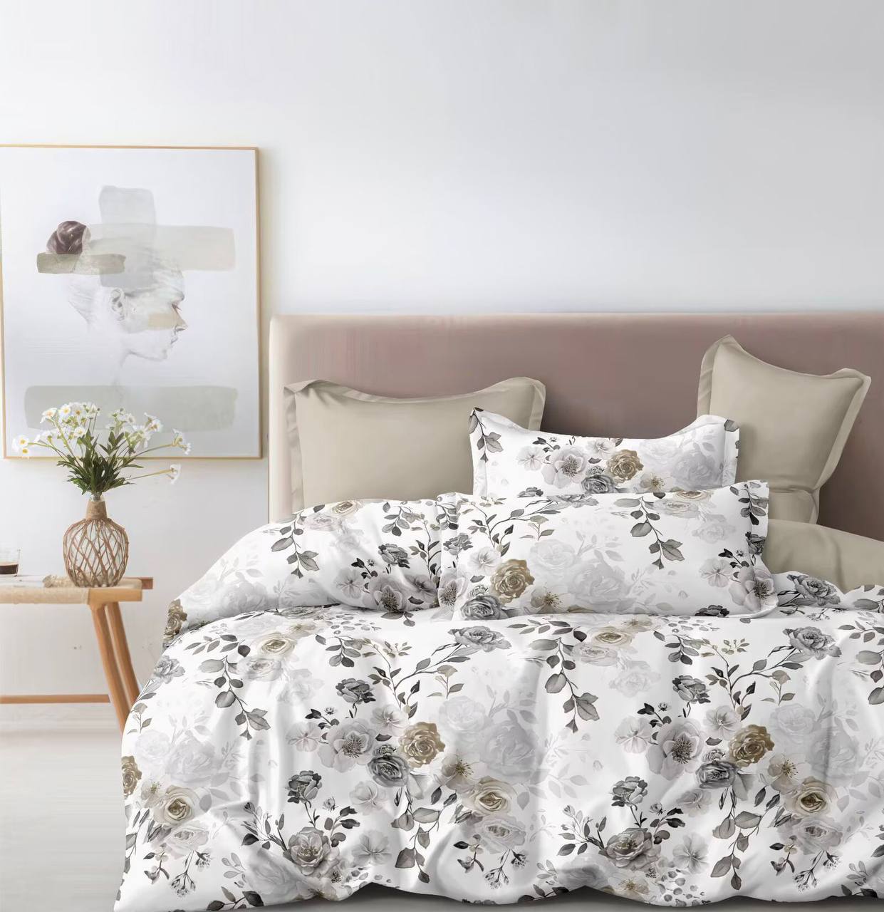 Comfort set
Single 4pcs set
1 comfort 
1 bedsheets 
2 pillowcases 
100 dhs✅

Zain99
♥️♥️♥️