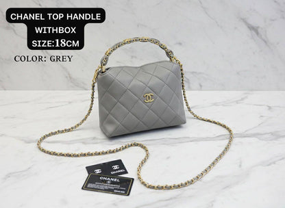 Chanel ᴛᴏᴘ ʜᴀɴᴅʟᴇ
ɢᴏʟᴅᴛᴏɴᴇ/ᴄʜᴀɪɴ
ᴡɪᴛʜʙᴏx
ᴄᴀᴠᴀɪʀ ᴍᴀᴛᴇʀɪᴀʟ
sɪᴢᴇ:𝟏𝟖ᴄᴍ
100 dhs🇦🇪🇦🇪

Zain56
♥️♥️♥️
