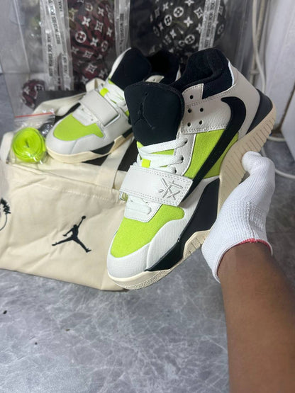 Jordan x Travis Scott Jumpman Jack TR "Muslin/Black/Bright Cactus”🌵 
36-45 AVAILABLE 🤩
260 dhs🪙💚

Zain242
♥️♥️♥️