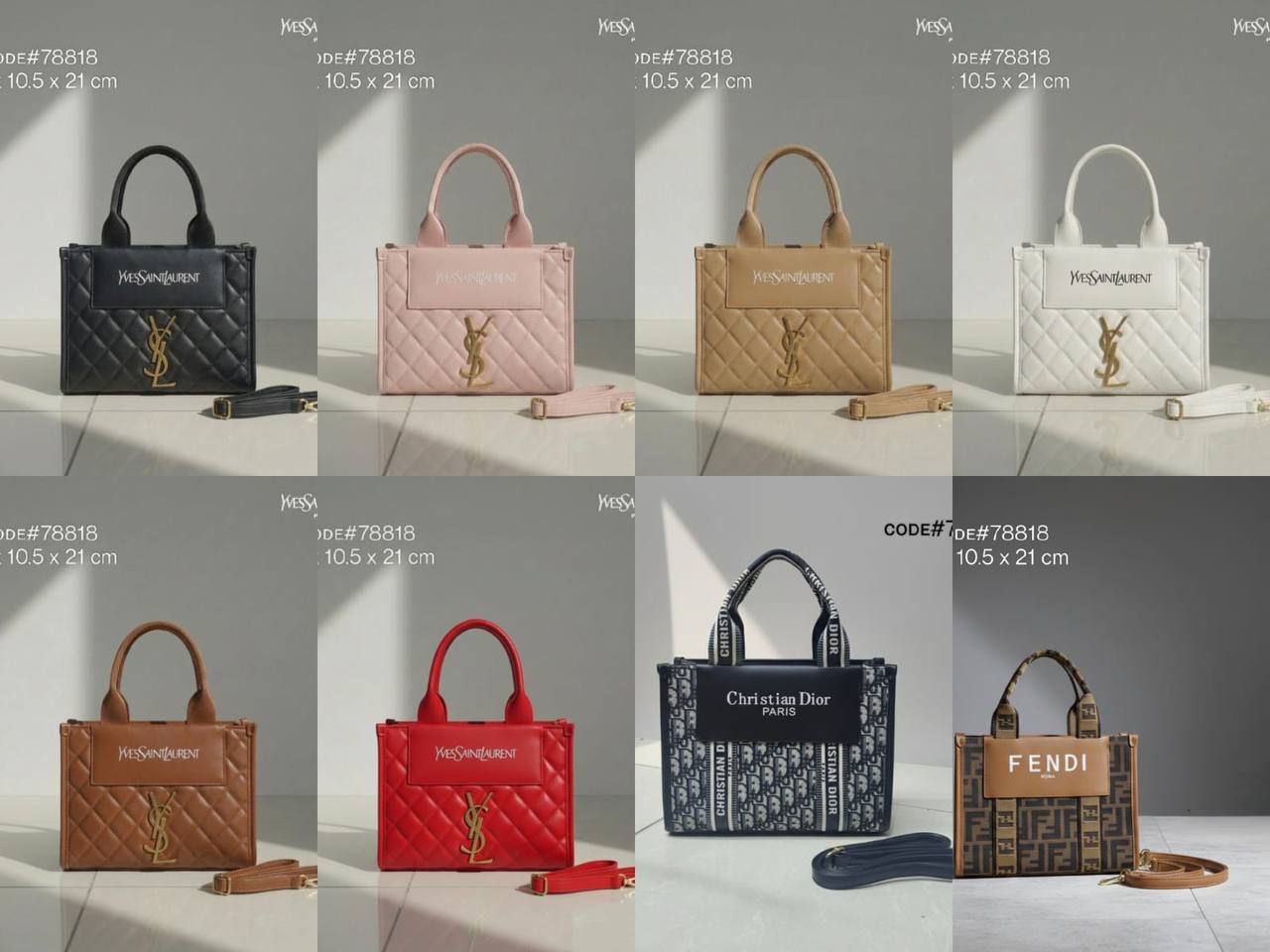 CHRISTIAN DIOR ✦ FENDI ✦ YSL
ᴏɴ ᴛʜᴇ ɢᴏ ᴢɪᴘᴘᴇʀ ᴛʏᴘᴇ
  •  ғᴇɴᴅɪ ɪs ᴄᴀɴᴠᴀs ᴍᴀᴛᴇʀɪᴀʟ
  • ᴅɪᴏʀ ɪs ᴄᴀɴᴠᴀs ᴍᴀᴛᴇʀɪᴀʟ
  • ʏsʟ ɪs sᴏғᴛ ʟᴇᴀᴛʜᴇʀ ᴍᴀᴛᴇʀɪᴀʟ
ᴡɪᴛʜ ʟᴏɴɢ ʙᴇʟᴛ sᴛʀᴀᴘ
sɪᴢᴇ : 27.5 cm

70 dhs✅

Zain31
♥️♥️♥️