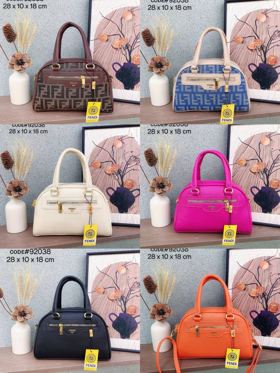 FENDI  ᴢᴜᴄᴄᴀ ᴛᴏᴘ ʜᴀɴᴅ
ғғ ᴊᴀᴄǫᴜᴀʀᴅ ᴄᴀɴᴠᴀs  ᴀɴᴅ 
ᴍᴀᴛᴛᴇ ʟᴇᴀᴛʜᴇʀ ᴍᴀᴛᴇʀɪᴀʟ
ɢᴏʟᴅ ʜᴀʀᴅᴡᴀʀᴇ
ᴡɪᴛʜ ʟᴏɴɢ ʙᴇʟᴛ sᴛʀᴀᴘ
sɪᴢᴇ : 28 cm

75 dhs💓

Zain31
♥️♥️♥️