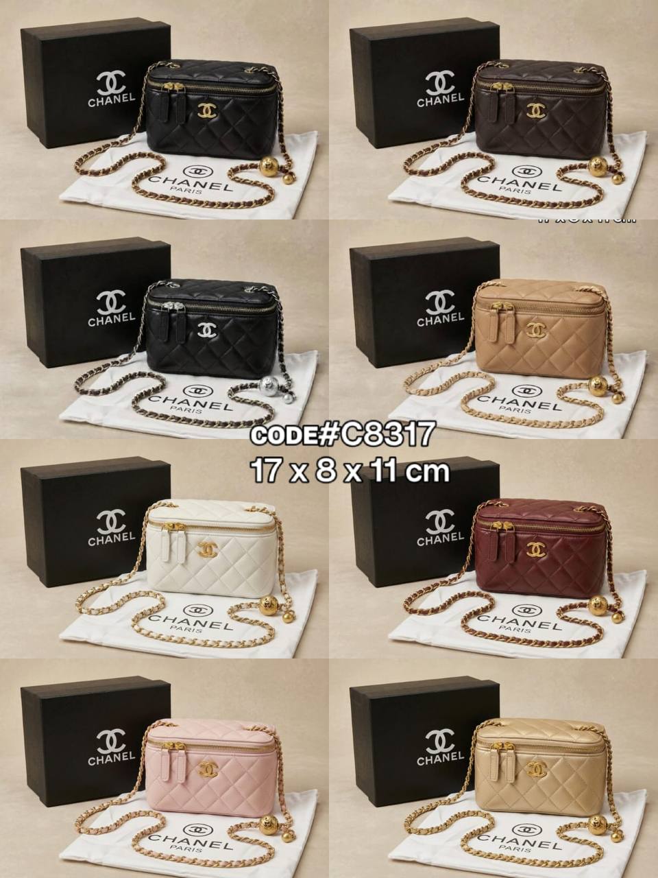 Chanel ᴠᴀɴɪᴛʏ ʙᴀɢ
sʟɪɴɢ sʜᴏᴜʟᴅᴇʀ ʙᴀɢ
ʟᴀᴍʙsᴋɪɴ ʟᴇᴀᴛʜᴇʀ
ɢᴏʟᴅ & sɪʟᴠᴇʀ ʜᴀʀᴡᴀʀᴇ
ᴡ/ ʙᴀʟʟ ᴀᴅᴊᴜsᴛᴀʙʟᴇ  sᴛʀᴀᴘ
ɢᴏʟᴅ ᴄʜᴀɪɴ ʟᴏɴɢ sᴛʀᴀᴘ
sɪᴢᴇ : 17 cm
ᴡɪᴛʜ BOX

100 dhs🇦🇪🇦🇪

Zain31
♥️♥️♥️