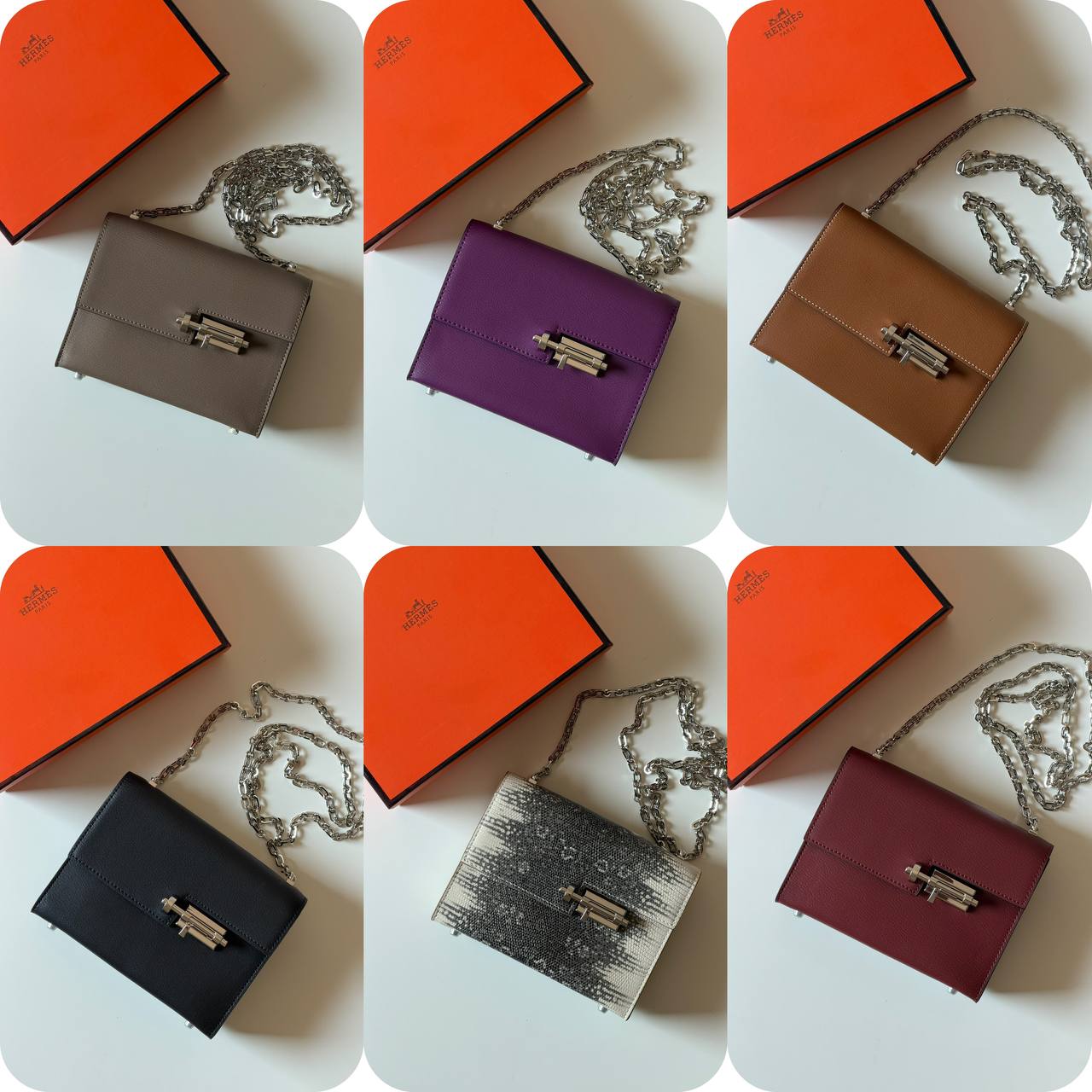 Hermes verro 18cm💕master quality😍with box❤️
360 dhs✅

Zain51
♥️♥️♥️