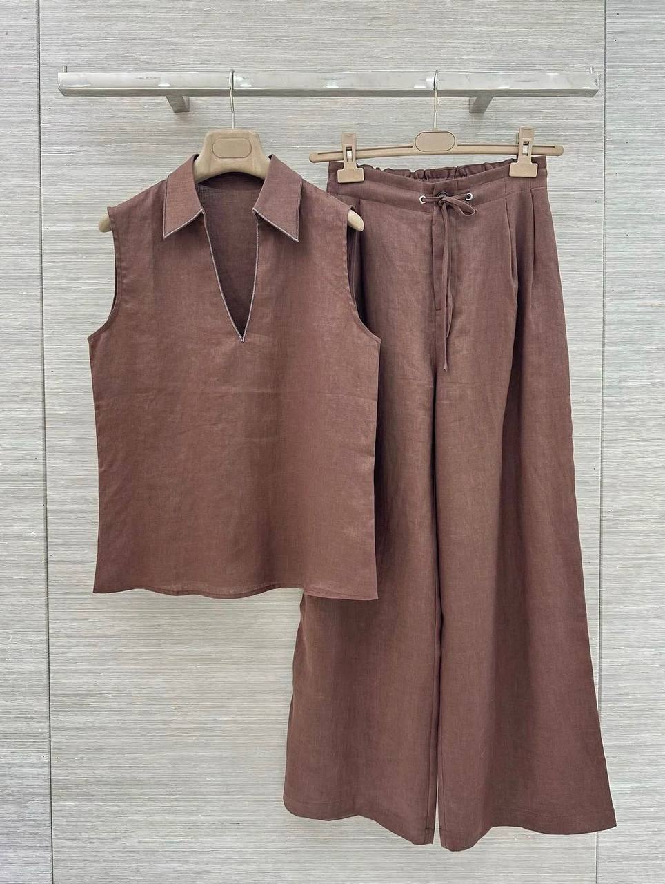 BRUNELLO CUCINELLI
Women’s Linen Set
Master Quality 
SMLXL
560 dhs✅

Zain276
♥️♥️♥️