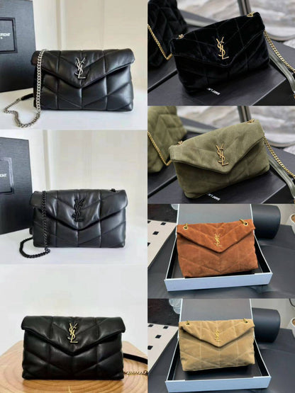 YSL
90 dhs🪙🖤
size：23×13×7cm
Good quality 
with box
🎁🎁🎁

Zain35
♥️♥️♥️