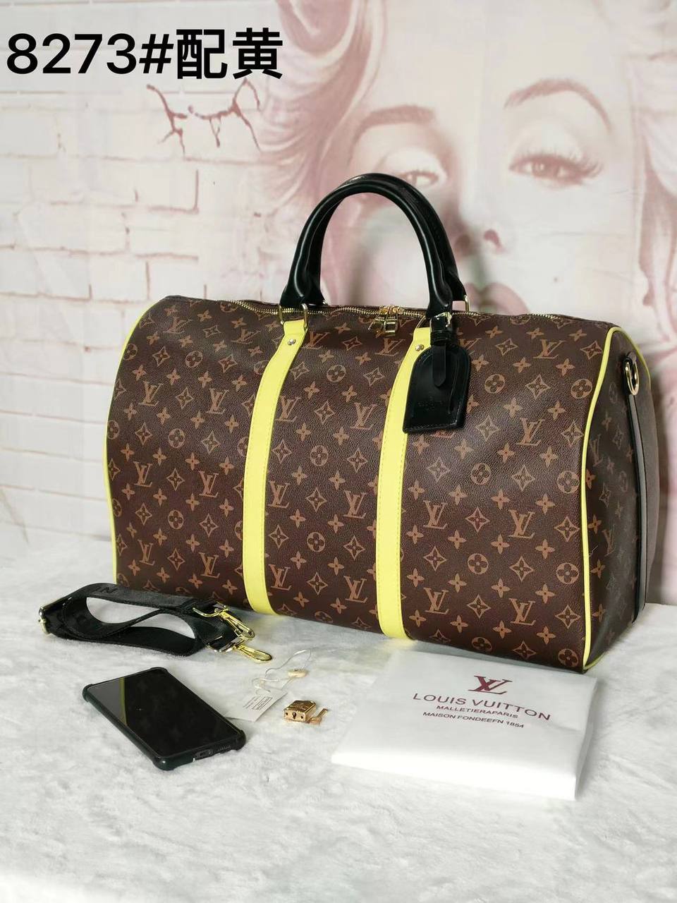 LV 
Travel Bags
140 dhs✅ Glossy
130 dhs✅ Normal

Zain137
♥️♥️♥️