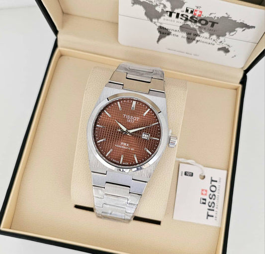 Tissot prx Men
*Battery*
65 dhs❣️

Zain29
♥️♥️♥️