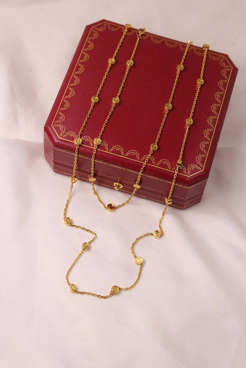 Cartier
LOVE NECKLACE, MULTI-WEAR with EARRINGS 
Super Master Quality
Available 
Gold , Silver & Rosegold

For Price 👇 WhatsApp✅
0568585901 
0507557372
0552275751 Owner Zain 👌

Zain106
♥️♥️♥️