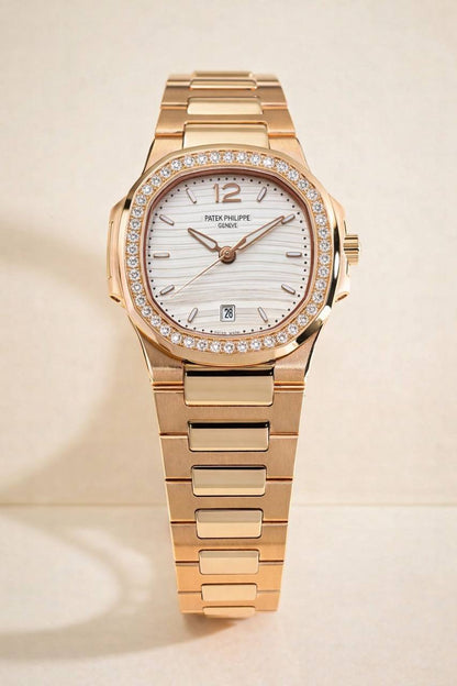 Patek Philippe
 watch for ladies 
good quality 
280 dhs💓
❤️ (size 31mm)

Zain59
♥️♥️♥️