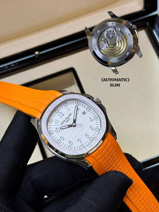 Patek Philippe watch for men (automatic slim case) 
450 dhs💓

Zain59
♥️♥️♥️
