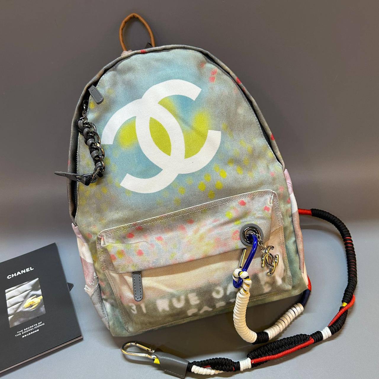 CHANEL 

BACKPACK 

COPY ONE 

RESTOCK 

UNISEX 

150 dhs🇦🇪
Zain17
♥️♥️♥️