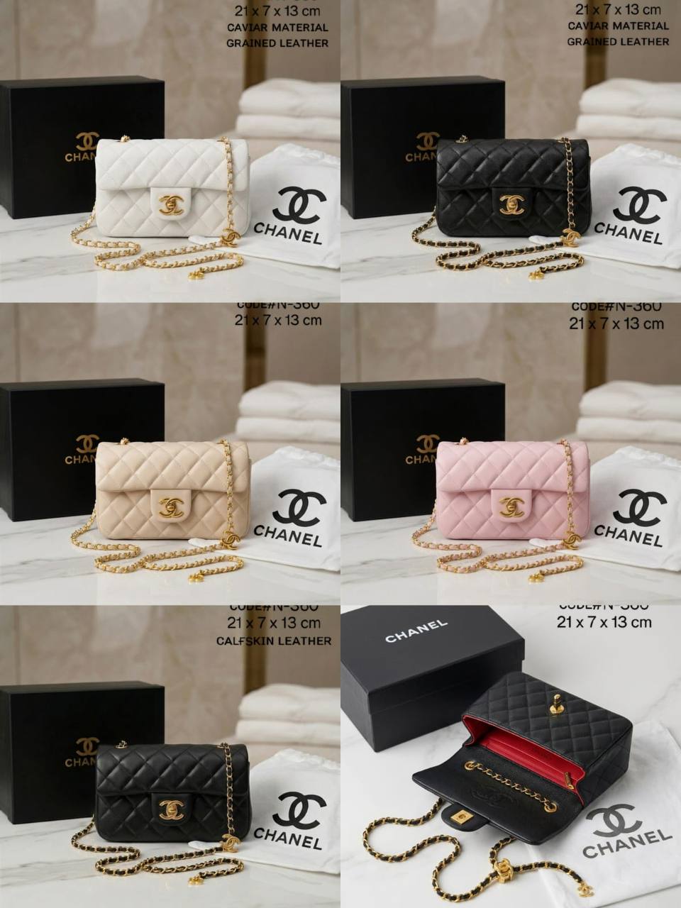 Chanel ᴍɪɴɪ ғʟᴀᴘ
ᴄʟᴀssɪᴄ sɪɢɴᴀᴛᴜʀᴇ ʙᴀɢ
ʟᴀᴍʙsᴋɪɴ & ᴄᴀᴠɪᴀʀ ʟᴇᴀᴛʜᴇʀ
ɢᴏʟᴅ ʜᴀʀᴅᴡᴀʀᴇ
ᴡɪᴛʜ ʟᴏɢᴏ ᴀᴅᴊᴜsᴛᴀʙʟᴇ sᴛʀᴀᴘ
sɪᴢᴇ : 21cm
ᴡɪᴛʜ BOX
🎁🎁🎁

75 dhs✅

Zain31
♥️♥️♥️