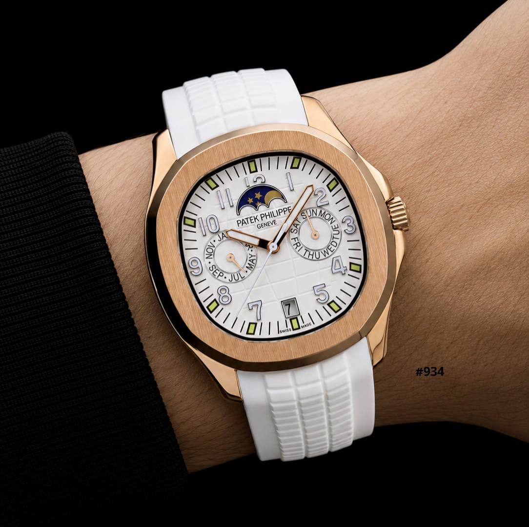 PATEK PHILIPPE AQUANAUT LUCE ANNUAL CALENDAR 40MM

*AUTOMATIC*

410 dhs🇦🇪🇦🇪

Zain58
♥️♥️♥️