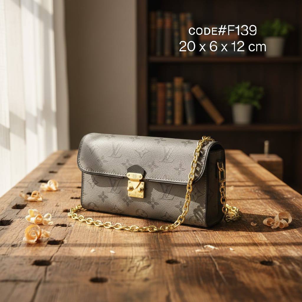 LV
ᴘᴏᴜᴄʜᴇᴛᴛᴇ ᴄᴀᴍɪʟʟᴇ
ɢᴏʟᴅ ᴄʜᴀɪɴ ᴀᴅᴊᴜsᴛᴀʙʟᴇ 
ʀᴇᴍᴏᴠᴀʙʟᴇ ᴄʜᴀɪɴ ʙᴇʟᴛ sᴛʀᴀᴘ
sɪᴢᴇ: 20cm
ᴡɪᴛʜ BOX
🎁🎁🎁

70 dhs❣️

Zain31
♥️♥️♥️