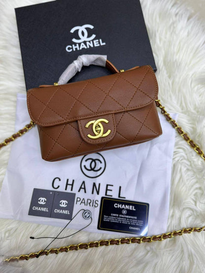 🌟 Chanel 25K
1️⃣ First quality +🎁
Size : 20 * 15 cm

90 dhs🪙🌨️

with box 
🎁🎁🎁

Zain115
♥️♥️♥️