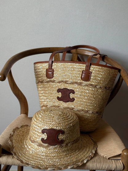 Available Again✨✨✨
*SET BEACH BAG(CAP & BAG)*
300 dhs❤️
Top quality

Zain167
♥️♥️♥️