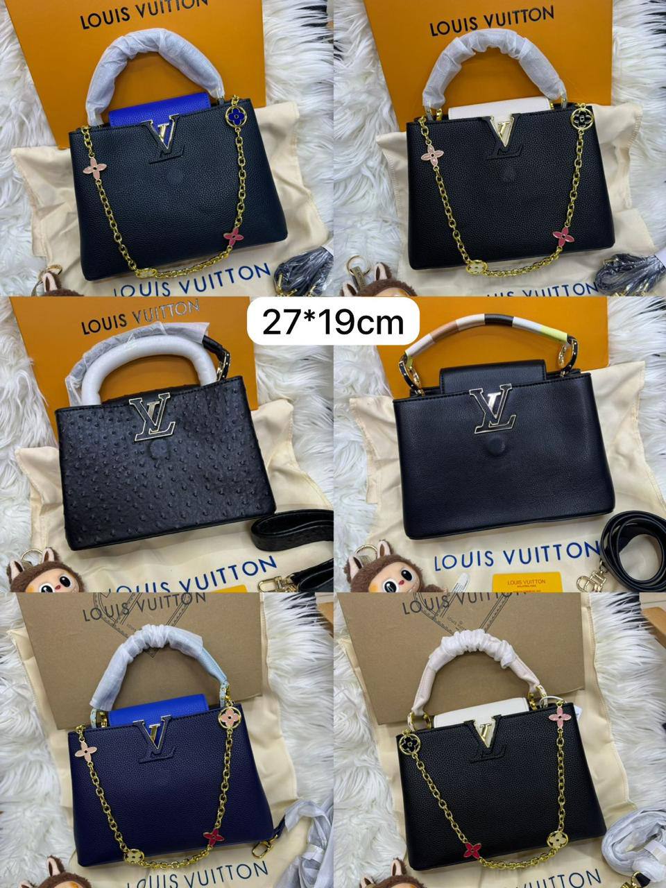 LV Capitalcines 

Finish quality +box🎁

Size : 27 * 19 cm
95 dhs🇦🇪🇦🇪

 with box🎁

Zain115
♥️♥️♥️