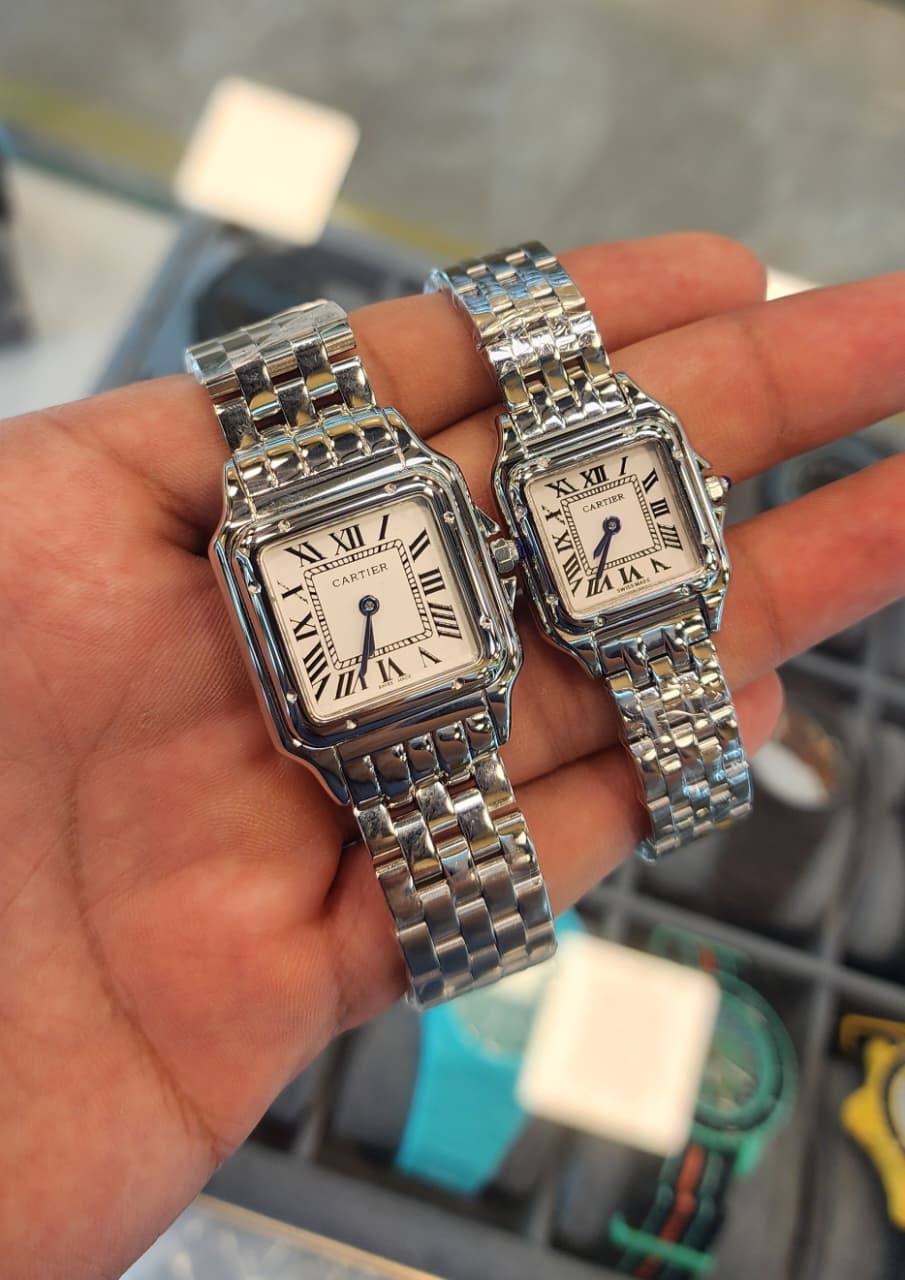 Cartier watch for ladies no stone 
180 dhs💚❤️❤️💚
size available (22mm 28mm)

Zain59
♥️♥️♥️