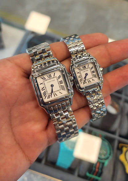 Cartier watch for ladies no stone 
180 dhs💚❤️❤️💚
size available (22mm 28mm)

Zain59
♥️♥️♥️