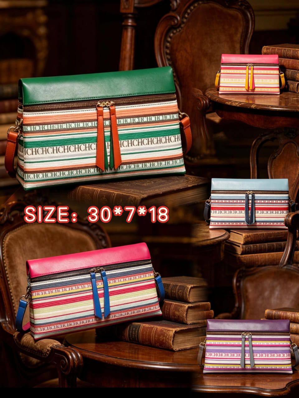 CH
120 dhs✅
Size：30*7*18

Zain07
♥️♥️♥️