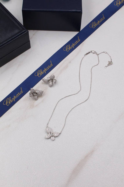 Chopard 💙
 HAPPY BUTTERFLY X MARIAH CAREY
Necklace & Earings
↗️ *# Super Master Quality ®️*
For Price 👇 WhatsApp✅
0568585901 
0507557372
0552275751 Owner Zain 👌

Zain106
♥️♥️♥️