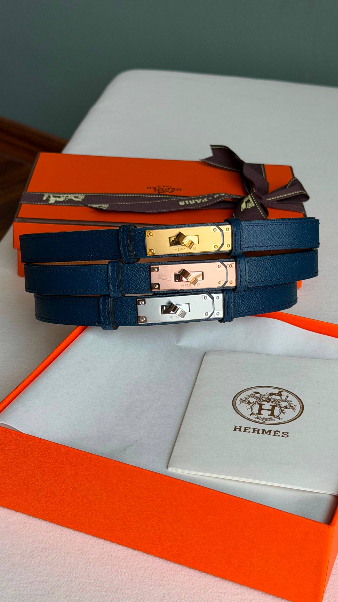 HERMES KELLY BELTS
*Super master quality*
*with complete packing*🎁
350 dhs✅

Zain280
♥️♥️♥️