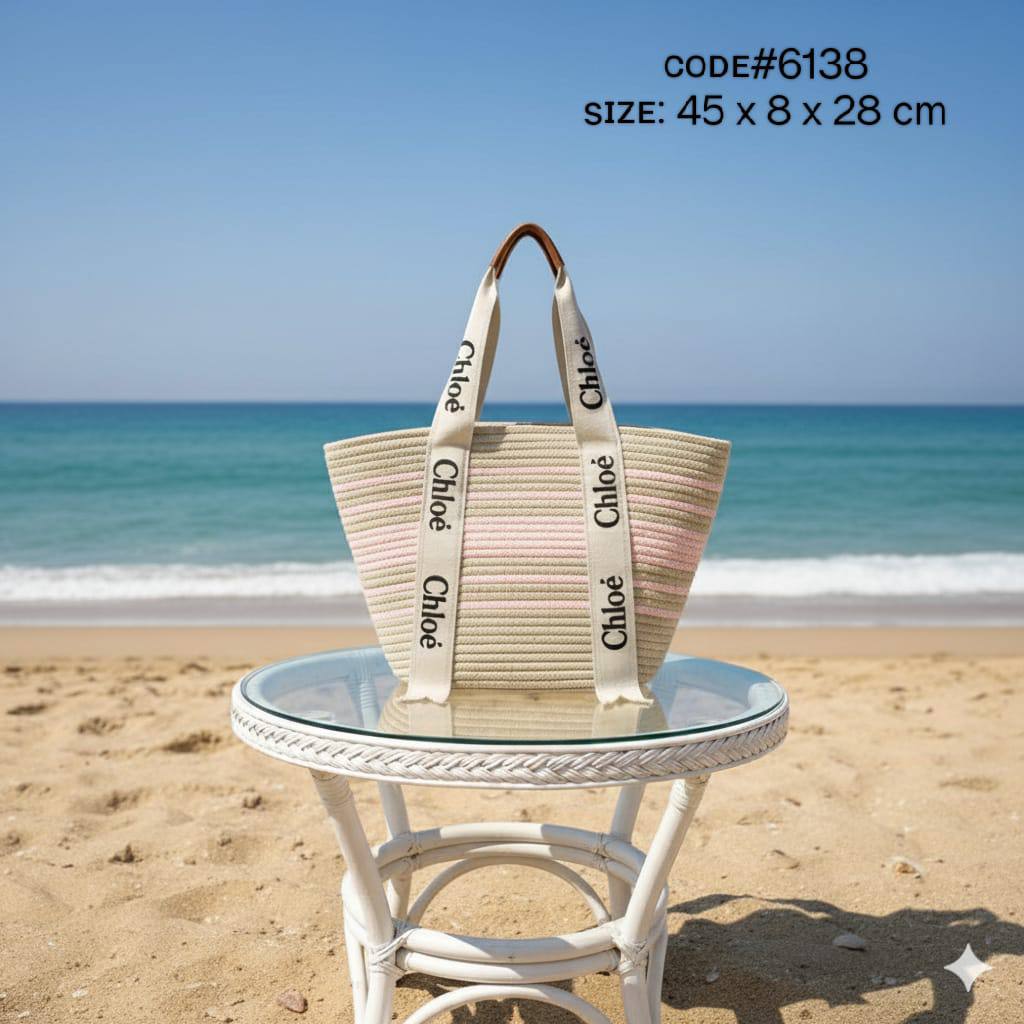 CHANEL ✦ LOEWE
LV ✦ CHOLE ✦ YSL
ʙᴇᴀᴄʜ ᴛᴏᴛᴇʙᴀɢ
ʀᴏᴘᴇ ᴛᴀssᴇʟ ᴍᴀᴛᴇʀɪᴀʟ
ᴡɪᴛʜ ᴢɪᴘ ᴀɴᴅ ɴᴏɴ ᴢɪᴘᴘᴇʀ
sɪᴢᴇ: 43 cm

55 dhs❣️

Zain31
♥️♥️♥️