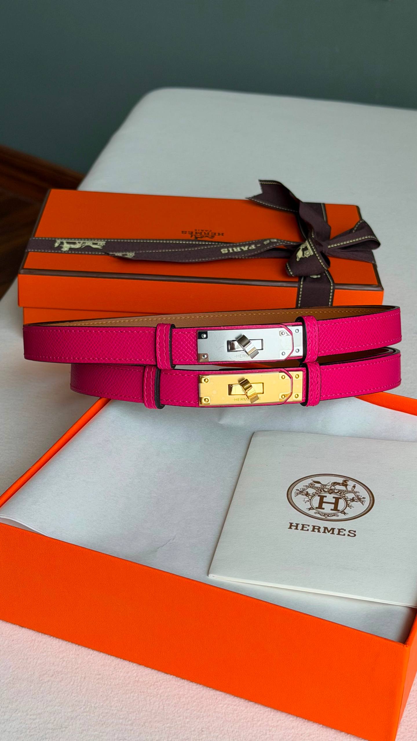 HERMES KELLY BELTS
*Super master quality*
*with complete packing*🎁
350 dhs✅

Zain280
♥️♥️♥️