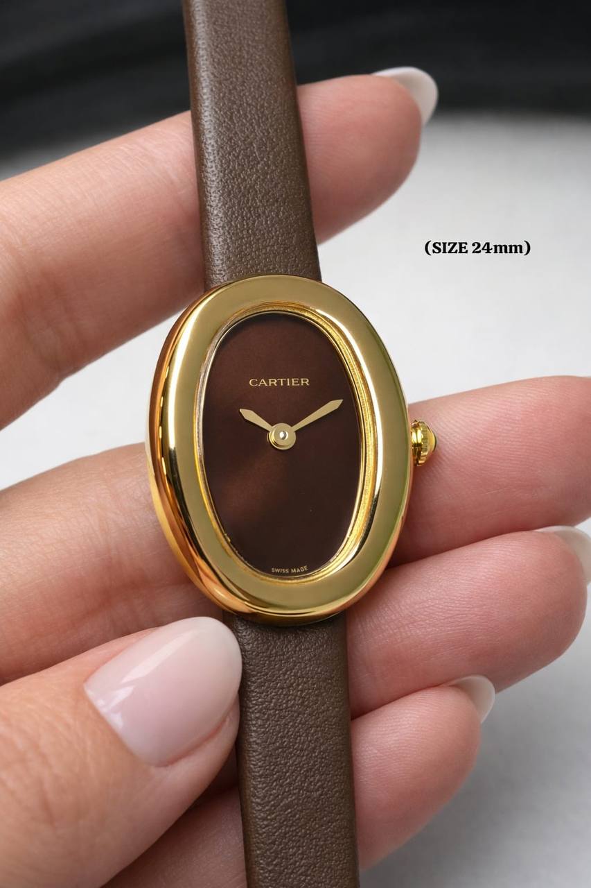 Cartier 
watch for ladies 
good quality
350 dhs💓
 (size 24mm)

Zain59
♥️♥️♥️