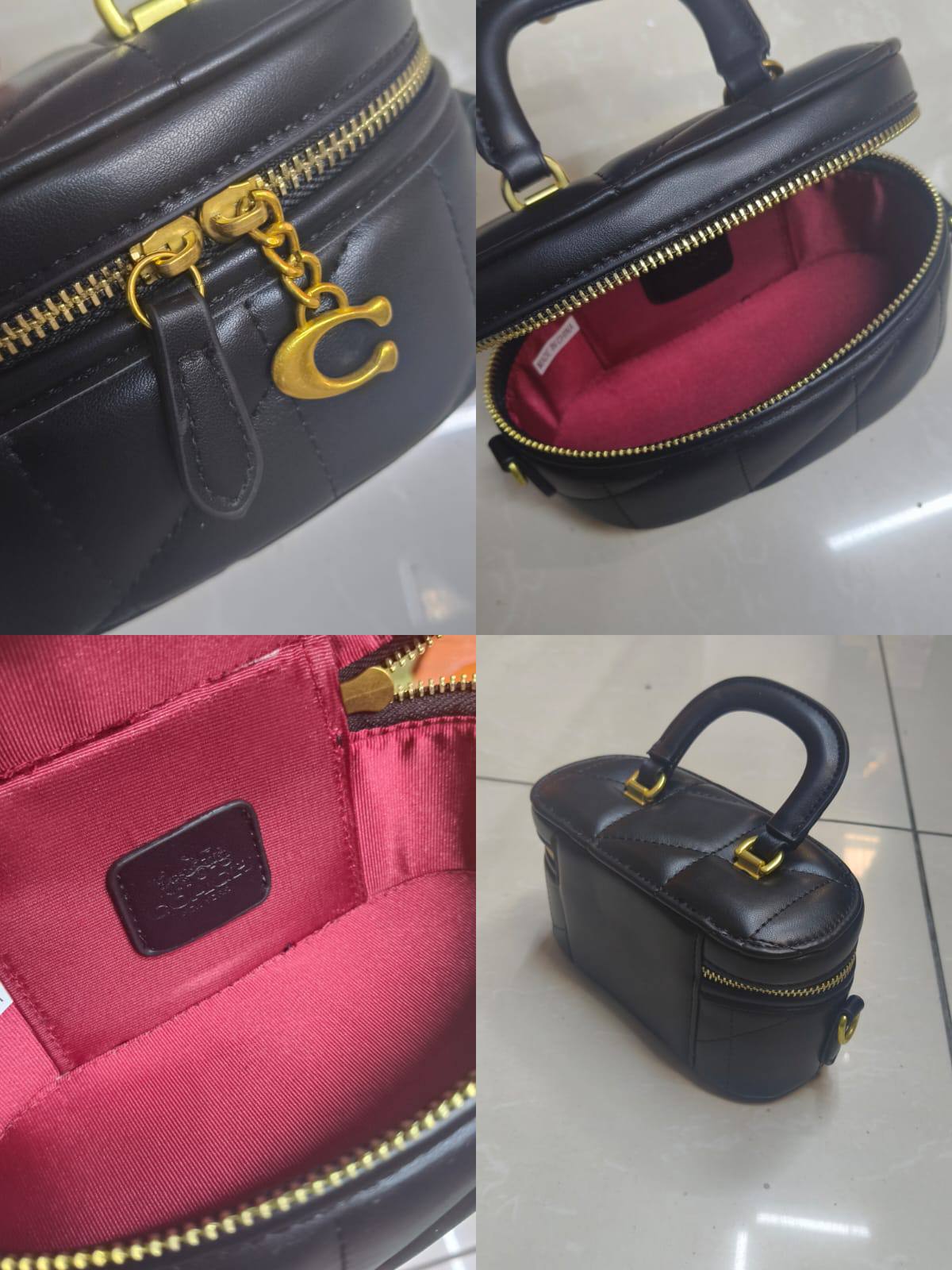 COACH ᴠᴀɴɪᴛʏ ʜᴀɴᴅʙᴀɢ
ɢᴏʟᴅ ᴄʜᴀɪɴ ʙᴇʟᴛ sᴛʀᴀᴘ
sɪᴢᴇ : 18 cm
ᴡɪᴛʜ BOX
🎁🎁🎁

75 dhs❣️

Zain31
♥️♥️♥️