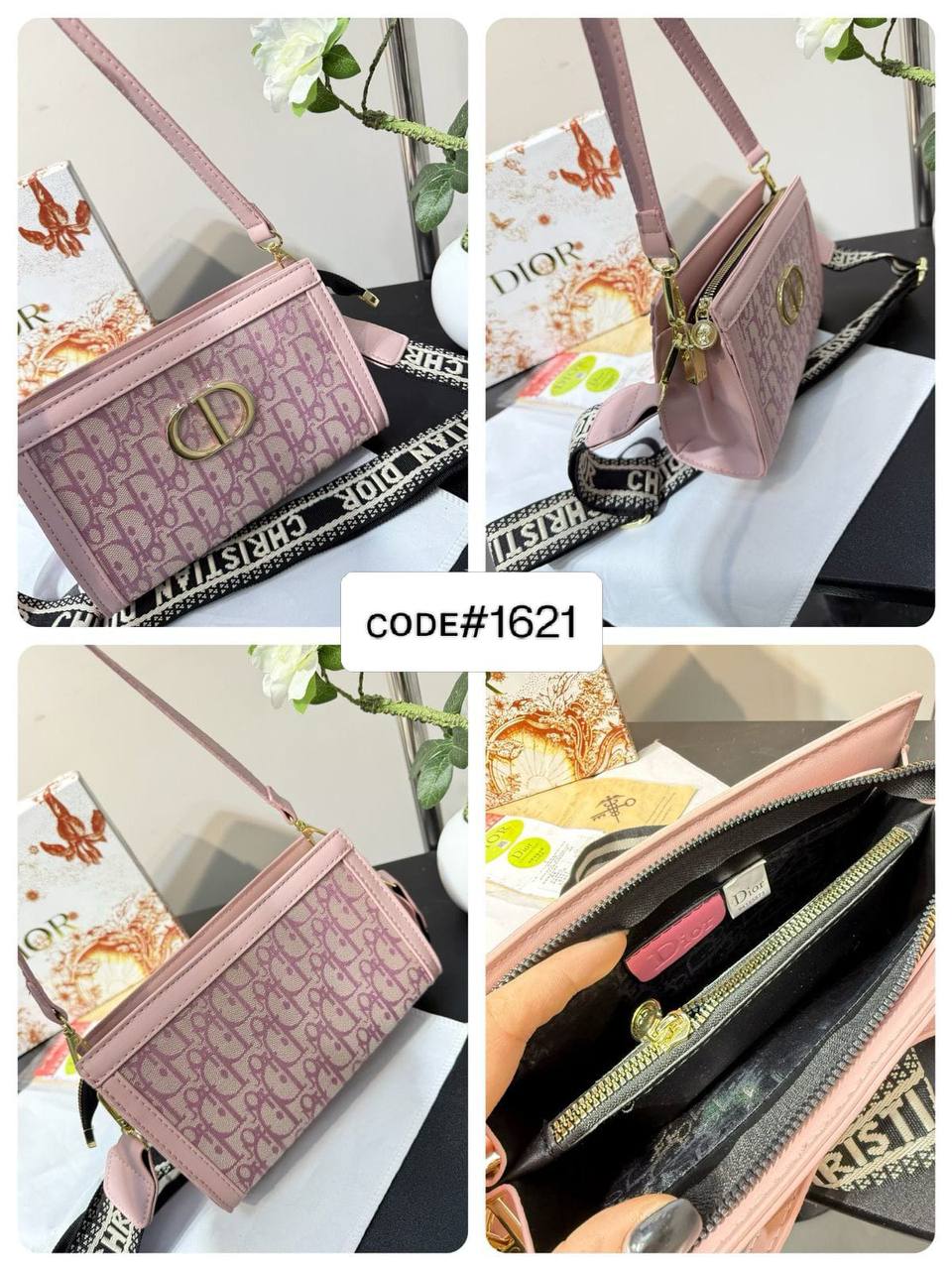 CHRISTIAN DIOR
sʜᴏᴜʟᴅᴇʀ / ᴄʀᴏssʙᴀɢ
ᴡɪᴛʜ ʟᴏɴɢ sᴛʀᴀᴘ
sɪᴢᴇ : 21 cm

65 dhs🪙🖤

Zain31
♥️♥️♥️