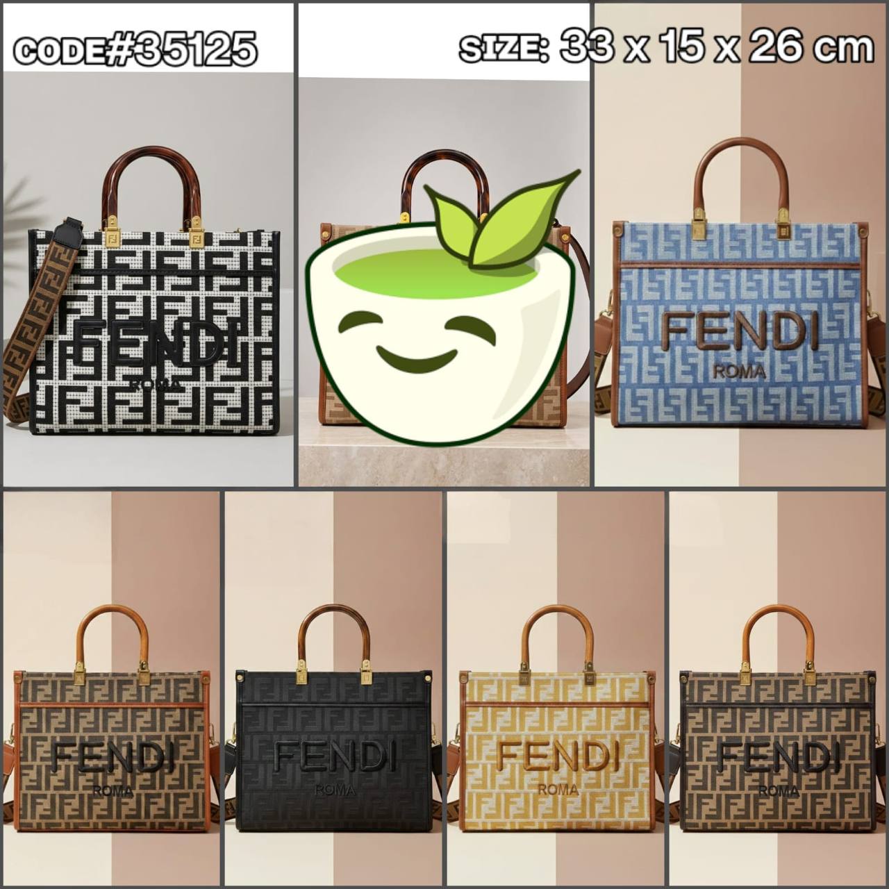 FENDI sᴜɴsʜɪɴᴇ ᴛᴏᴛᴇʙᴀɢ
sʜᴏᴘᴘᴇʀ ʙᴀɢ ɪɴ ғᴀʙʀɪᴄ
FF ᴊᴀᴄǫᴜᴀʀᴅ ᴍᴏᴛɪғ
ᴄᴀɴᴠᴀs ᴍᴀᴛᴇʀɪᴀʟ
ᴡɪᴛʜ ʟᴏɴɢ ᴛʀɪᴍ ʙᴇʟᴛ sᴛʀᴀᴘ
ᴢɪᴘᴘᴇʀ ᴛʏᴘᴇ
sɪᴢᴇ: 33 cm

90 dhs🇦🇪🇦🇪

Zain31
♥️♥️♥️