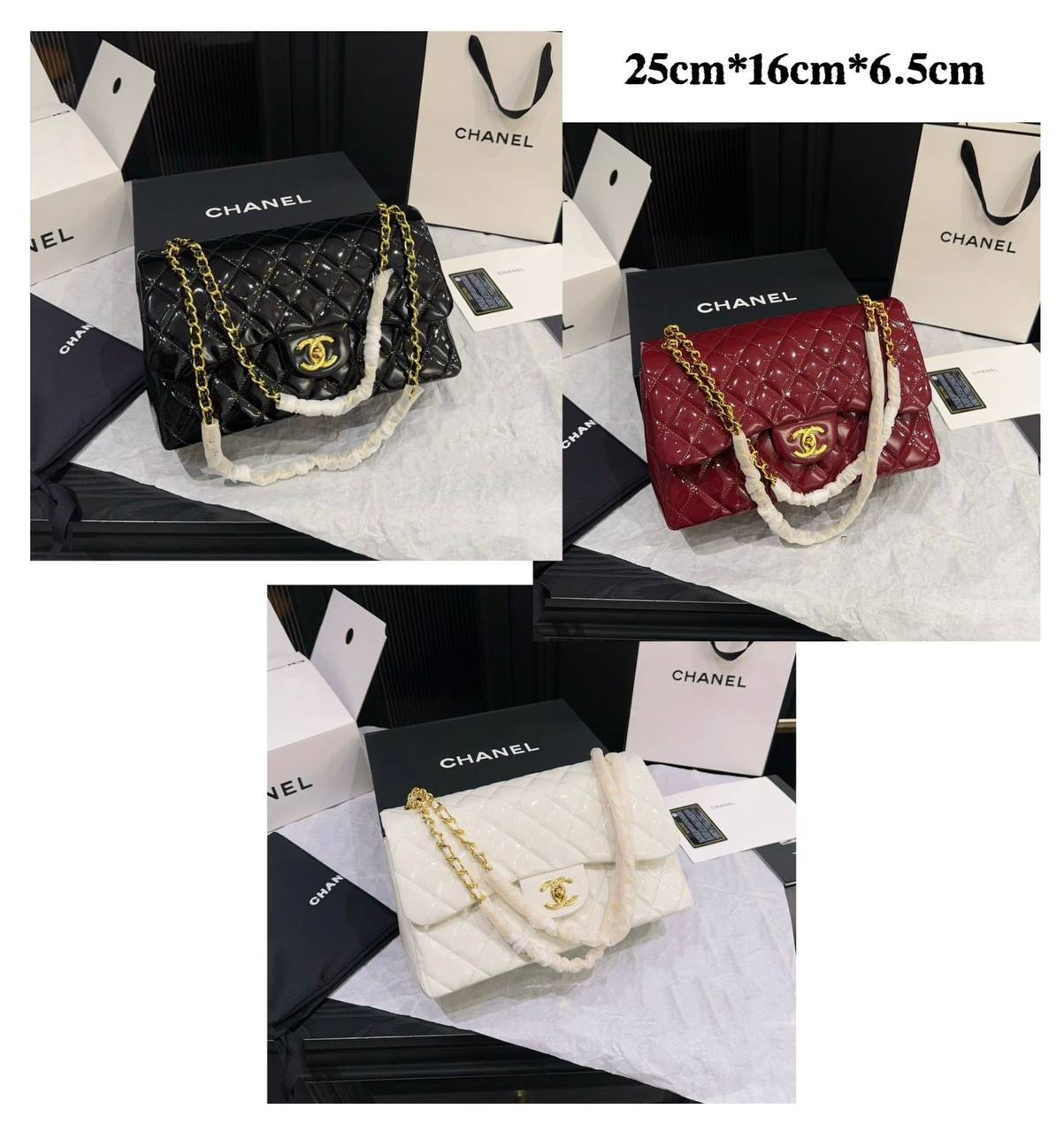 FENDI 
COPY ONE 
180 dhs✅CHANEL 

WITH BOX  
🎁🎁🎁

110 dhs✅
SIZE: 25cm

Zain39
♥️♥️♥️

Zain39
♥️♥️♥️