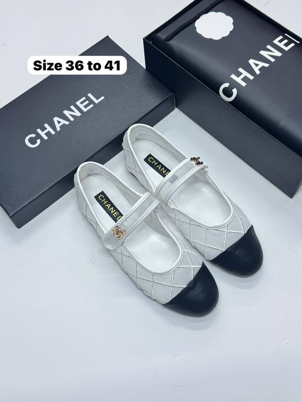 CHANEL BALLERINA SHOES
SIZE 36-37-38-39-40-41
105 dhs🪙💕

Zain86
♥️♥️♥️