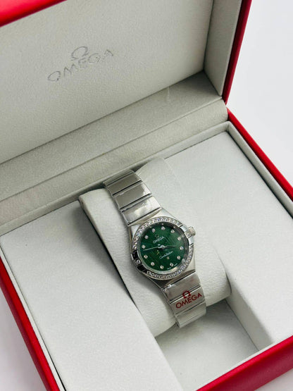 OMEGA LADY 
_Women's ... New style.

270 dhs❣️
____WITH BOX ______❒
🎁🎁🎁

Zain108
♥️♥️♥️