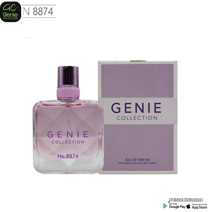 Genie Collection
30 dhs🪙🌨️
*Made in KSA*
*25ml*
*Dzn 170 dhs🪙🌨️* 

Zain29
♥️♥️♥️