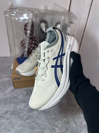 ASICS GEL-NIMBUS 27 ATC ‘BIRCH/INDIGO BLUE’
36-45 AVAILABLE 🤩
210 dhs🪙💚

Zain242
♥️♥️♥️