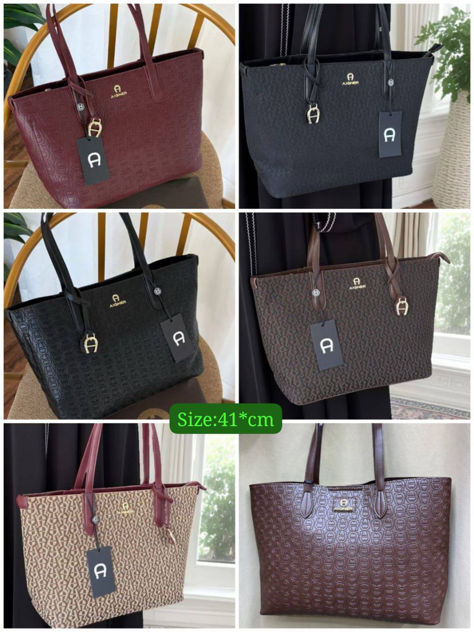 Aigner
Good quality 
Size 41cm
110 dhs💓

Zain70
♥️♥️♥️
